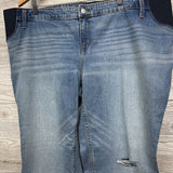 NEW Side Panel 90's Straight Jeans 18/XL