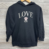 Hoodie Love Flower 10-12