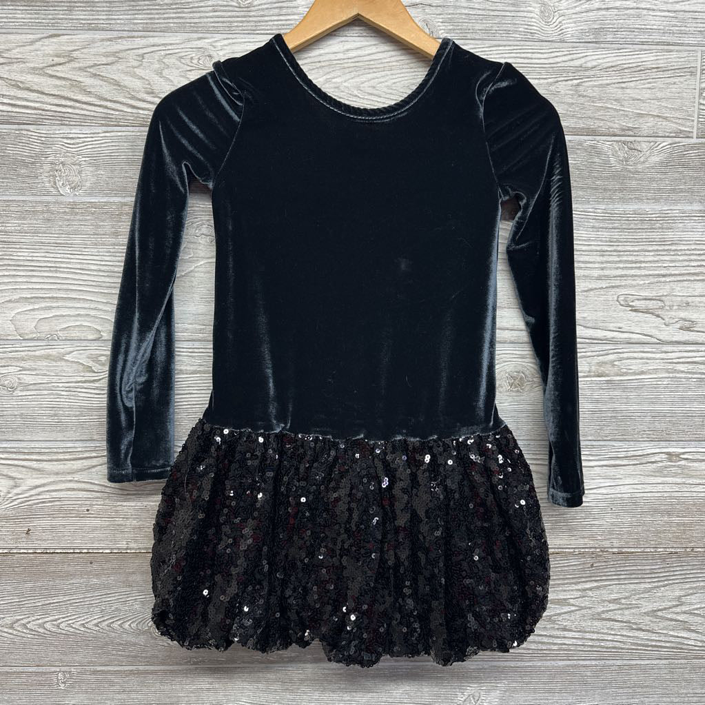 NEW LS Velvet Sequin Dress 8
