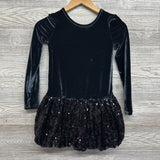 NEW LS Velvet Sequin Dress 8