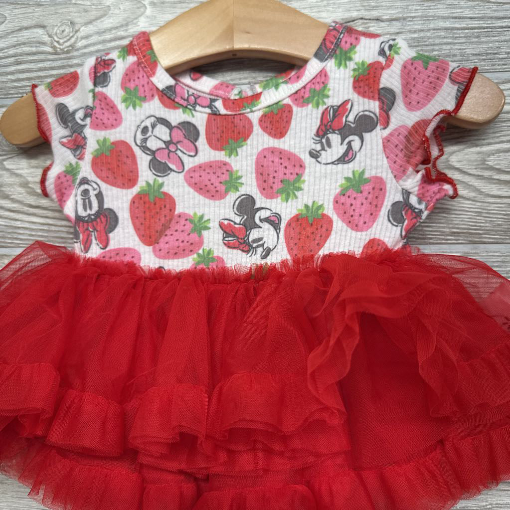 NEW Ribbed Tutu Dress Minnie Mouse 0-3M