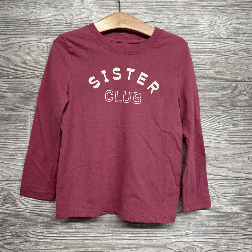 LS Shirt Sister Club 5T