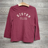 LS Shirt Sister Club 5T