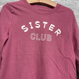 LS Shirt Sister Club 5T