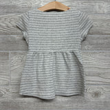 Ribbed Babydoll Shirt Stripes 5-6