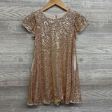 Flutter Sleeve Sequin Dress 8