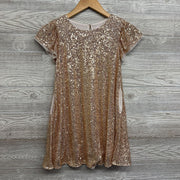 Flutter Sleeve Sequin Dress 8