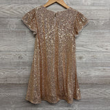 Flutter Sleeve Sequin Dress 8