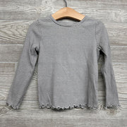 LS Ribbed Shirt Stripes 4T