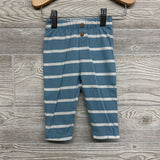 Raglan Shirt Dog & Striped Pants 6-9M