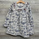 LS Dress Snowy Houses 6X