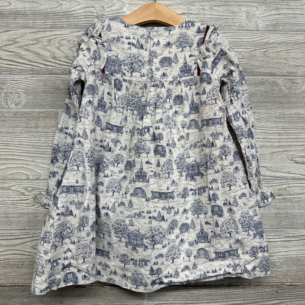 LS Dress Snowy Houses 6X