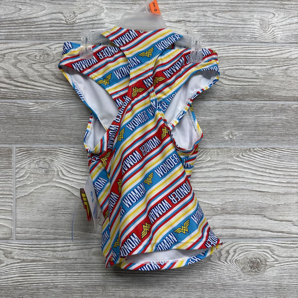 NEW 2 Pc Swimsuit Stripes 6-6x