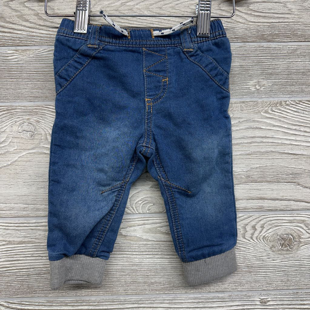 Knit Denim Jogger Jeans 6-9M