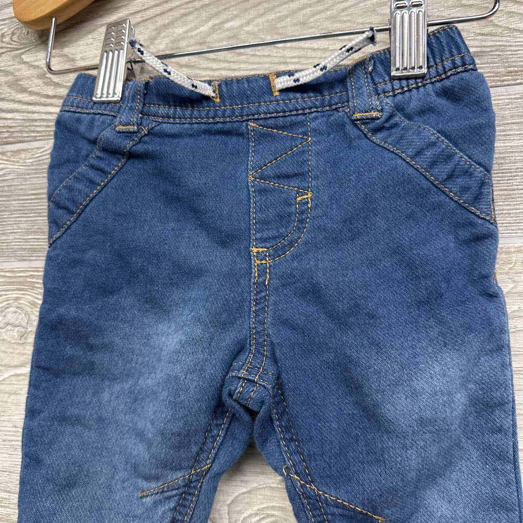 Knit Denim Jogger Jeans 6-9M