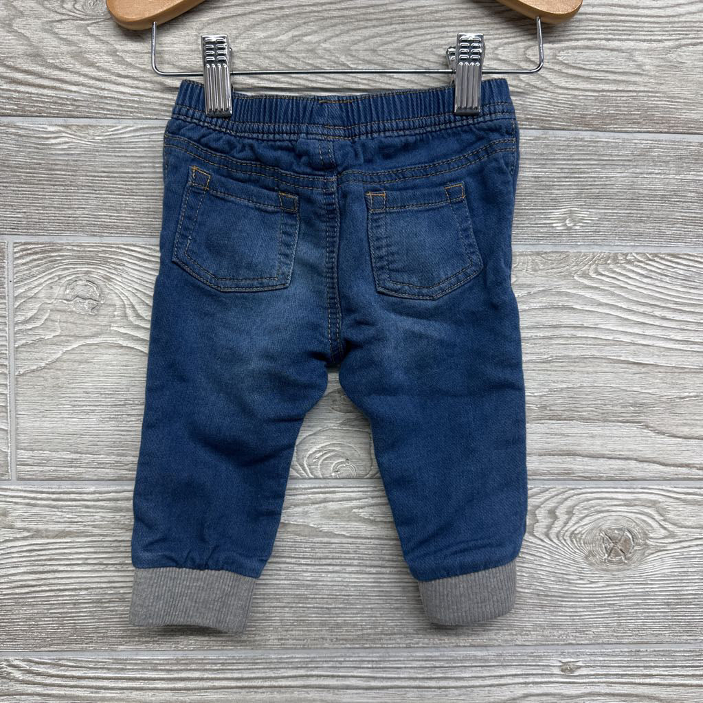 Knit Denim Jogger Jeans 6-9M