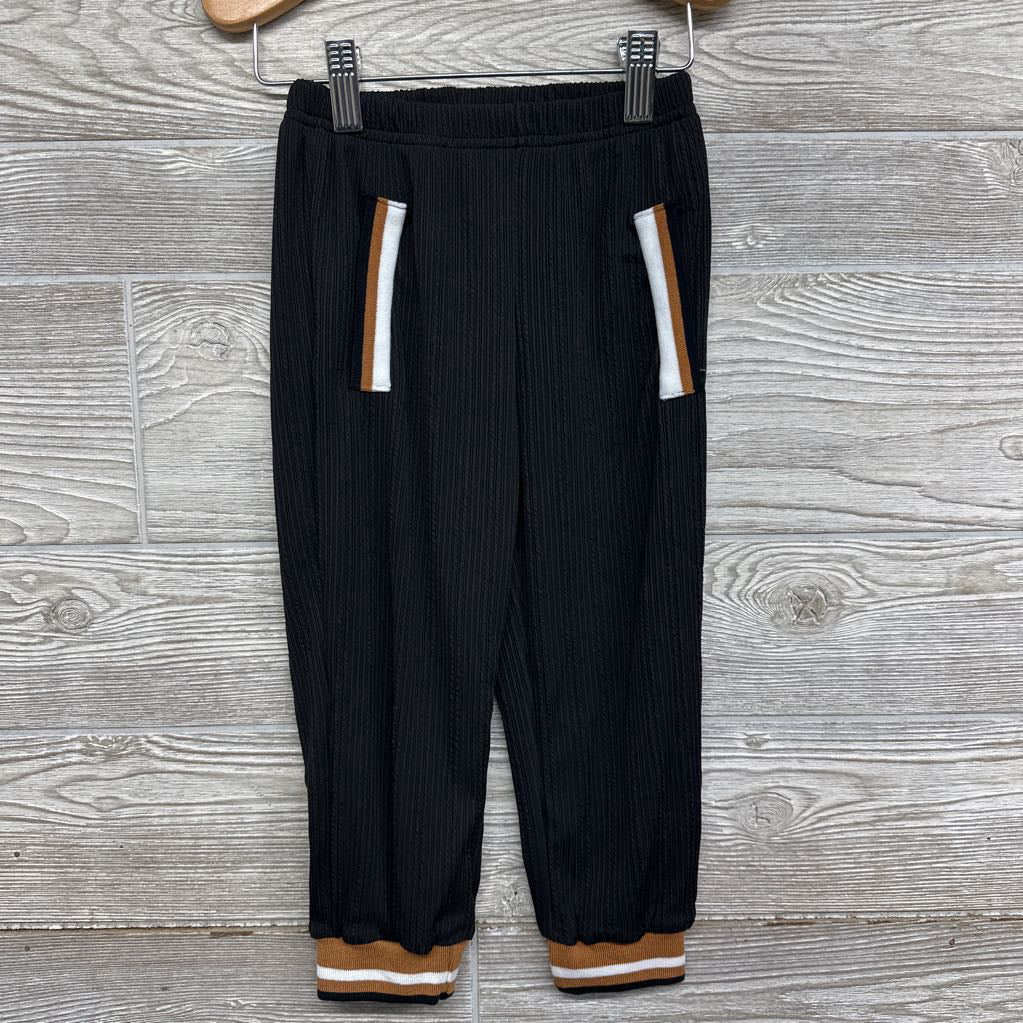 Ribbed Polo Shirt & Pants 2-3t