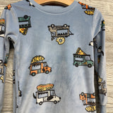 2 Pc Plush Pj Food Trucks 3t