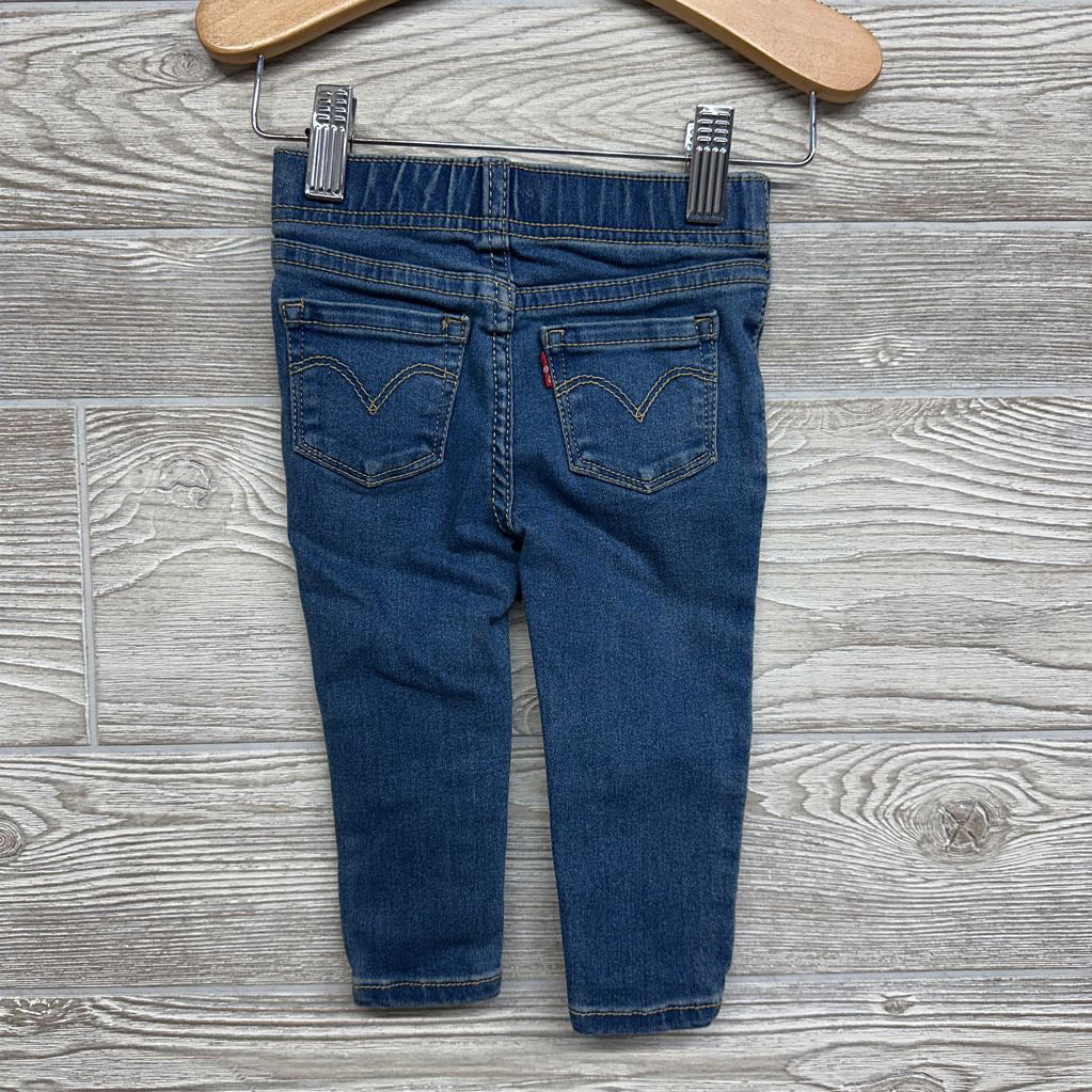 Velour Jacket & Denim Jeans 12M