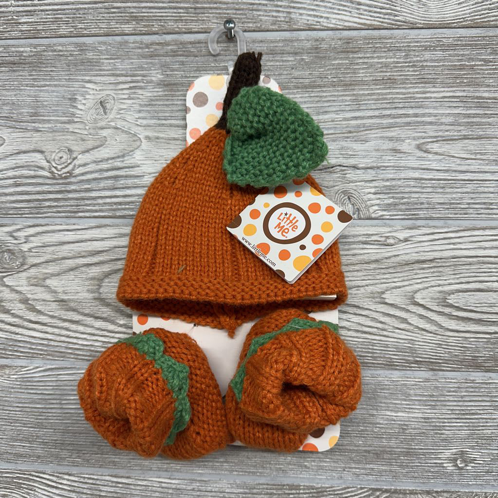 NEW Pumpkin Hat & Booties
