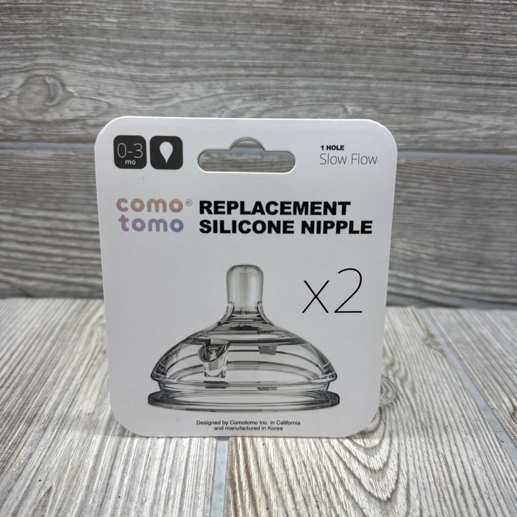 NEW 2 Pk Slow Flow Nipples