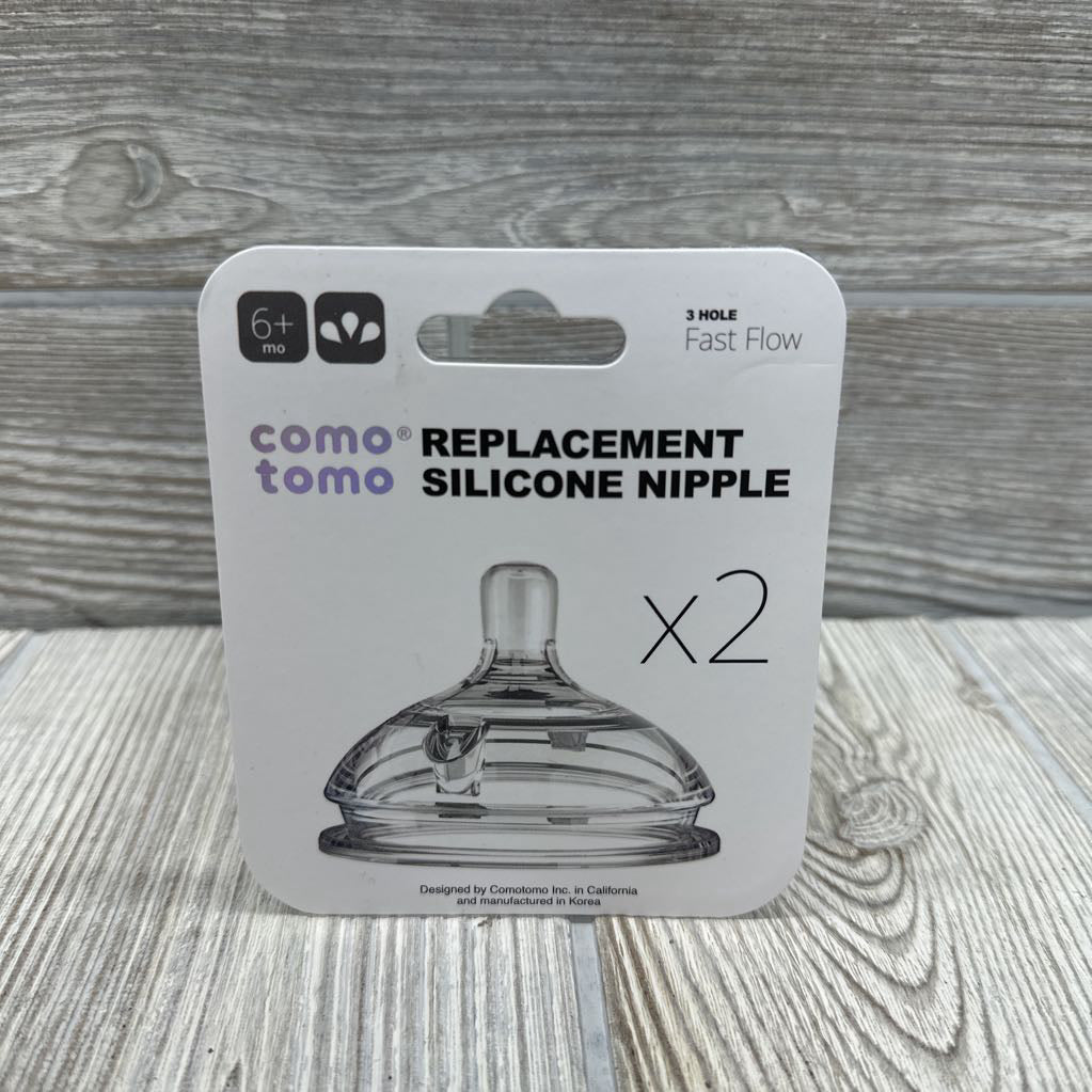 NEW 2 Pk Fast Flow Nipples