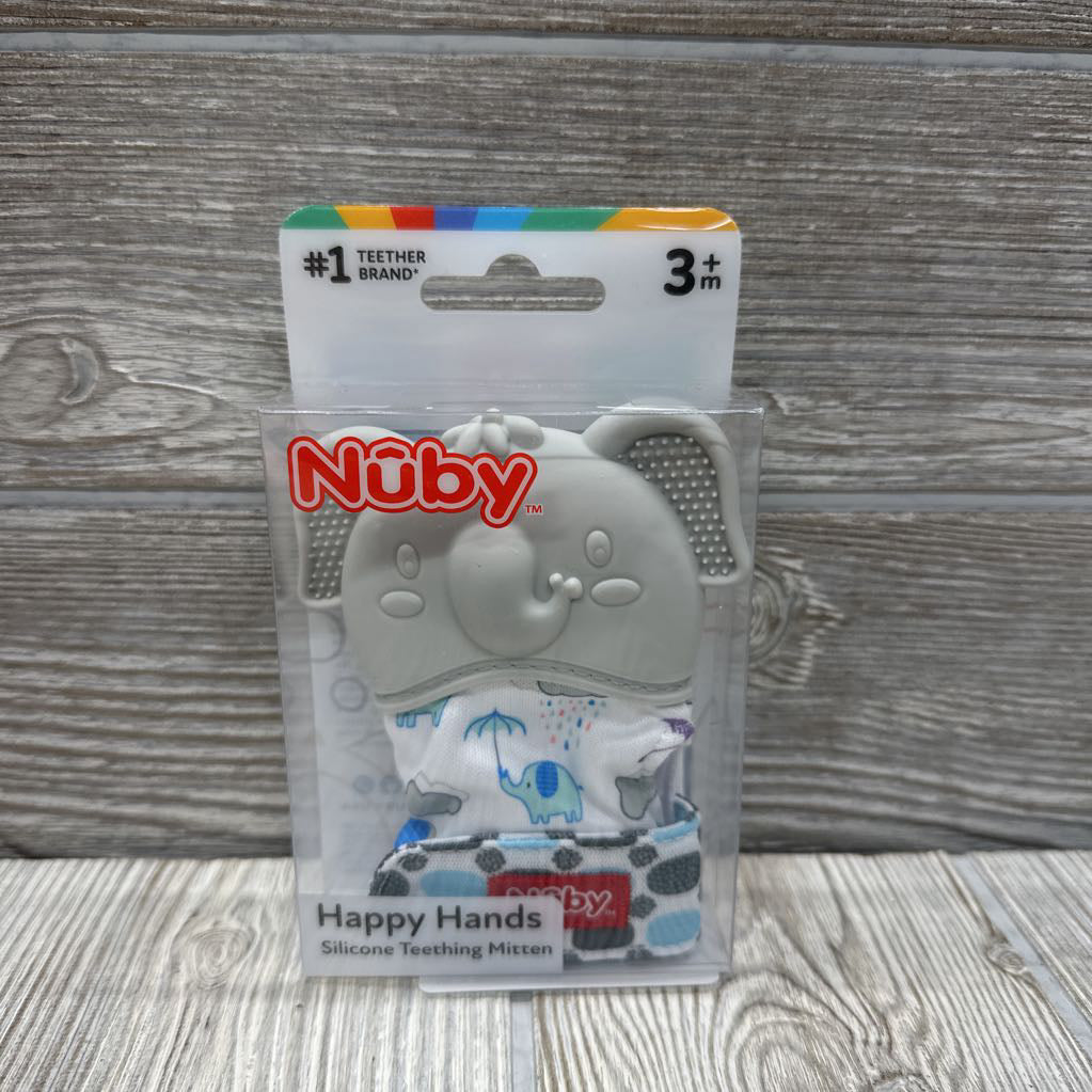 NEW Happy Hands Teething Mit Elephant