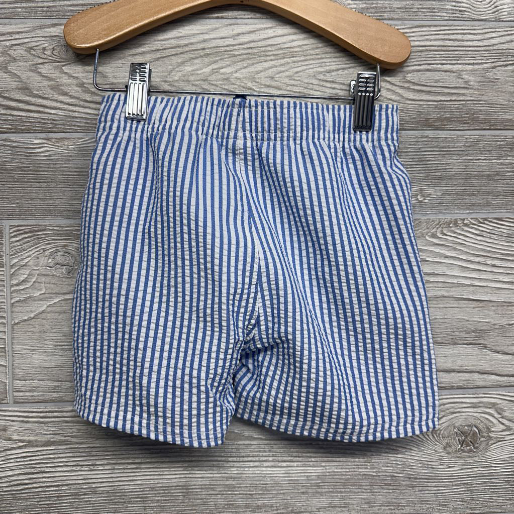 Seersucker Swim Trunks Stripes 4T