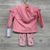 NEW Windbreaker Jacket & Leggings Strawberries 9M
