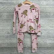 2 Pc LS PJs Reindeer Ho Ho Ho! 5