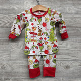 LS Shirt & Pants The Grinch Cindy Lou 3-6M