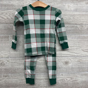 2 Pc LS PJs Plaid 2T
