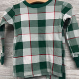 2 Pc LS PJs Plaid 2T