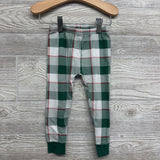 2 Pc LS PJs Plaid 2T