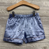 2 Pc Button Up Silky PJs Bows 4-5