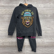 Hoodie Bear Country, USA & Jogger Sweatpants Bear Knees 5