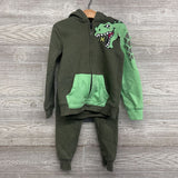 Full Zip Hoodie Dinosaur & Jogger Sweatpants 5