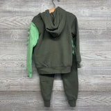 Full Zip Hoodie Dinosaur & Jogger Sweatpants 5