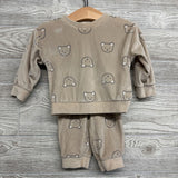 Velour Crewneck & Joggers Bears 9M