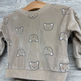 Velour Crewneck & Joggers Bears 9M