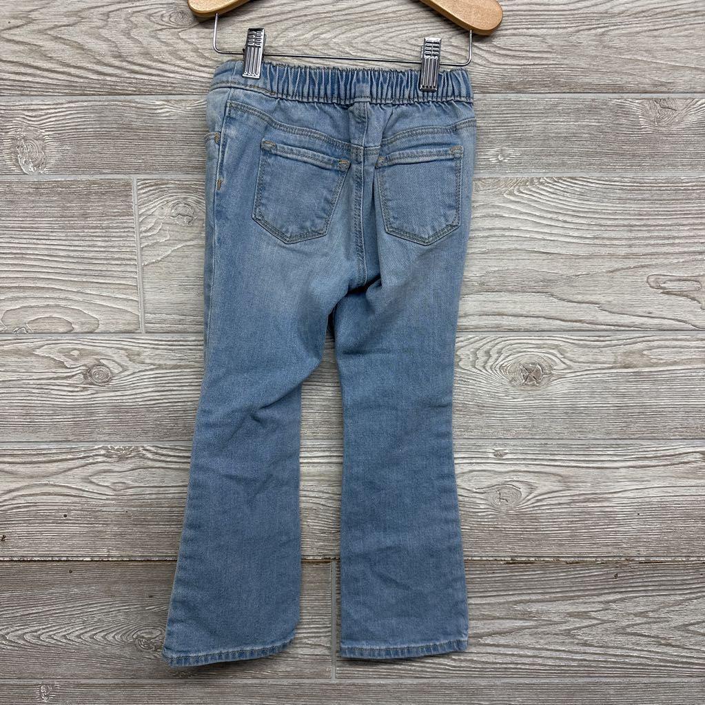 Pull On Adjustable Flare Jeans 5T