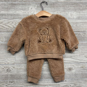 Plush Crewneck Teddy Bear & Joggers 12M