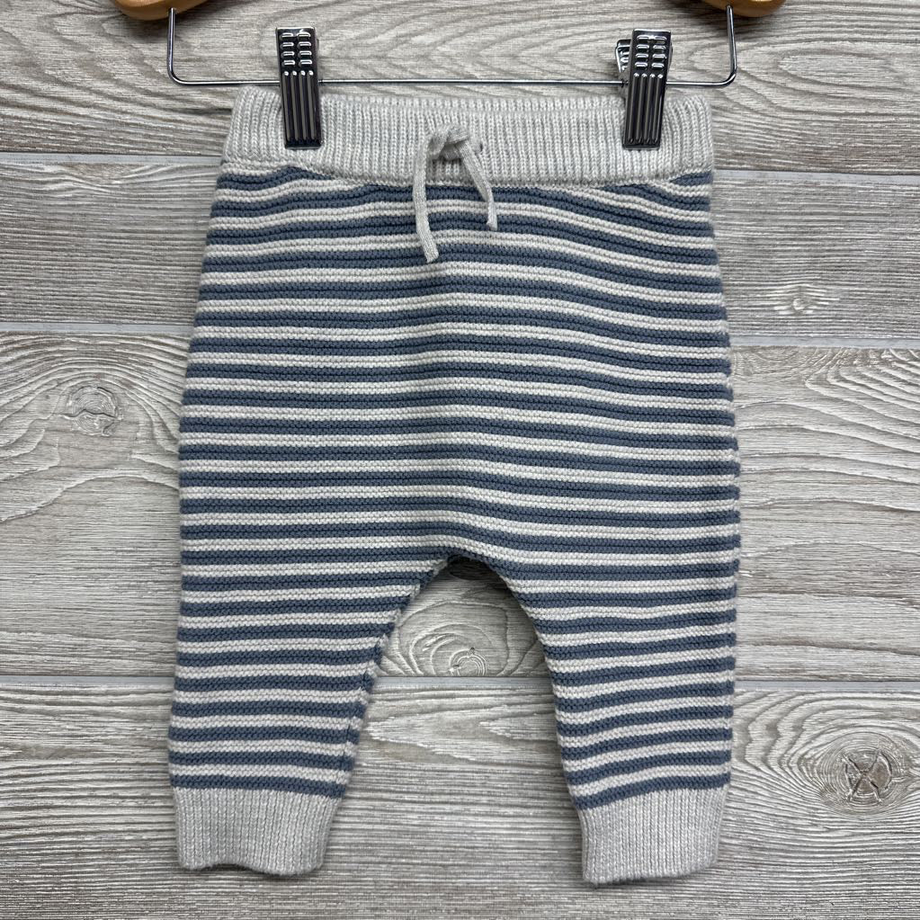 Knit Sweater Bear & Pants Stripes 6M