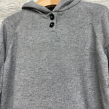 LS Hacci Henley Shirt W/ Hood 4T