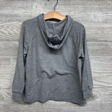 LS Hacci Henley Shirt W/ Hood 4T