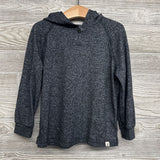 LS Hacci Henley Shirt W/ Hood 4T