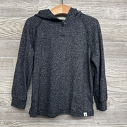 LS Hacci Henley Shirt W/ Hood 4T