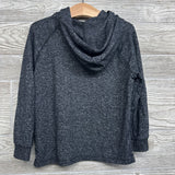 LS Hacci Henley Shirt W/ Hood 4T