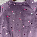 Velour Crewneck Flowers 8