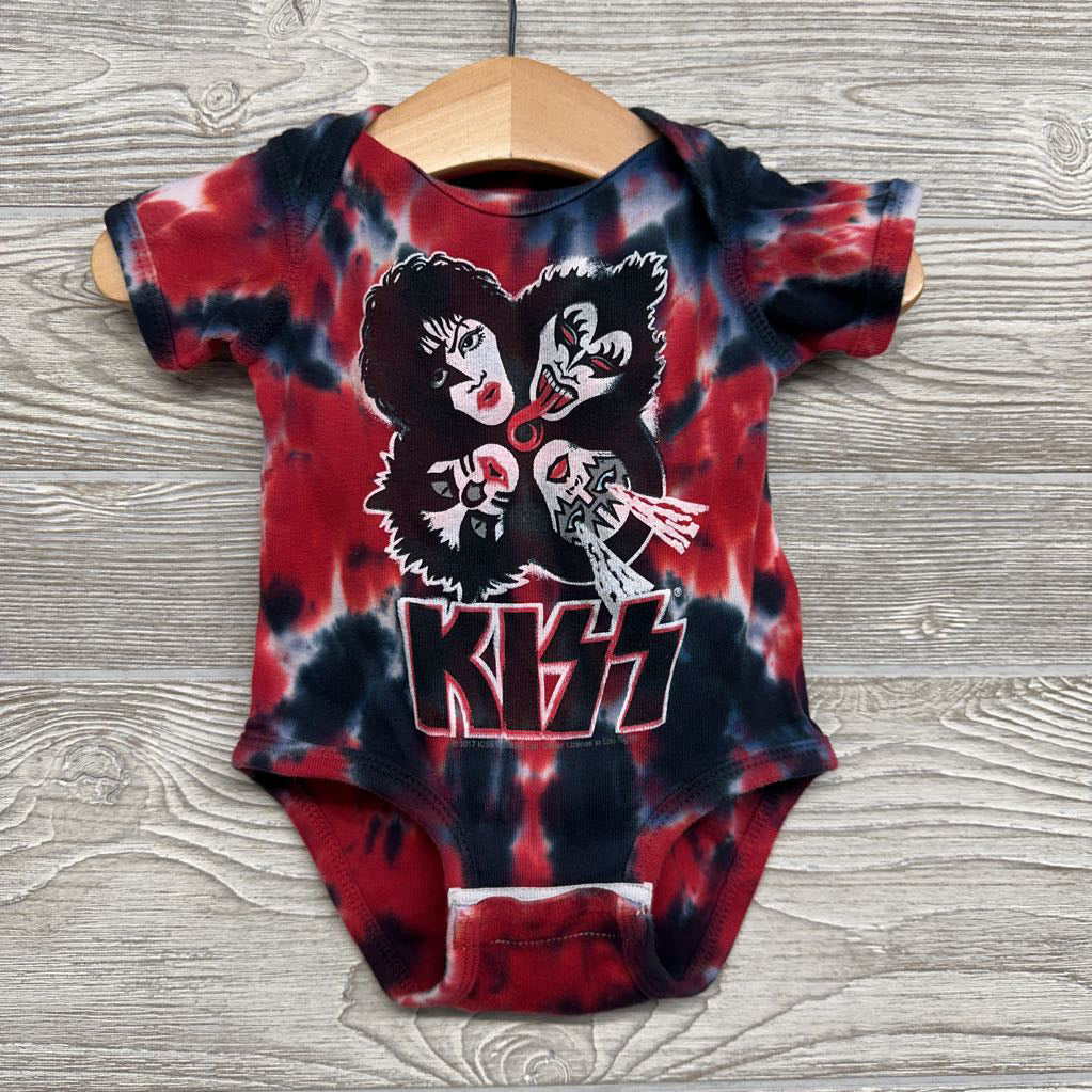 Bodysuit Tie Dye Kiss 0-6M